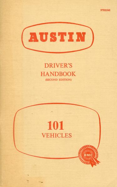 Austin 101 Driver's Handbook